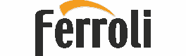The brand logo of the Ferroli