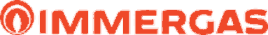 The brand logo of the Immergas