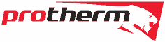 The brand logo of the Protherm